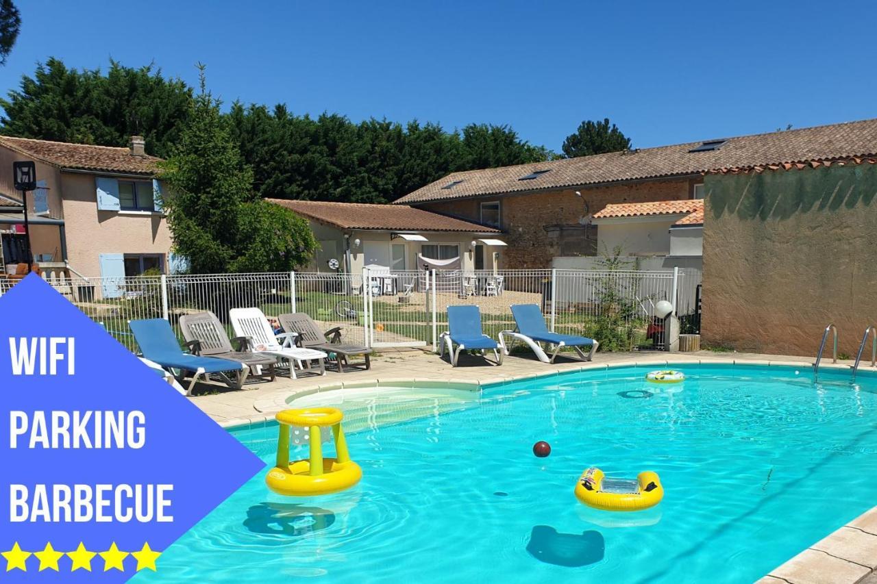 Bel Appartement T2 Climatise Avec Piscine Poitiers-Futuroscope-Creps De Poitiers Vouneuil-sous-Biard Esterno foto